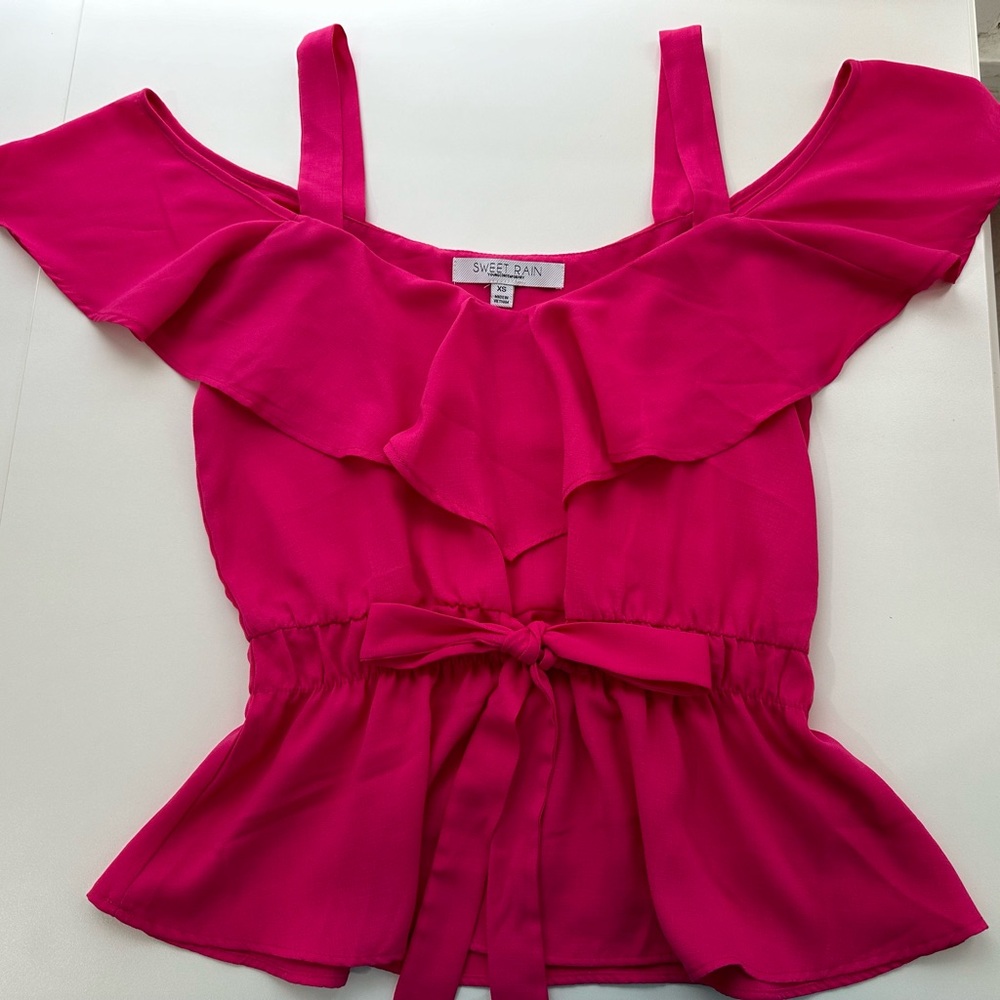 Pink women blouse - Picture 3 of 3